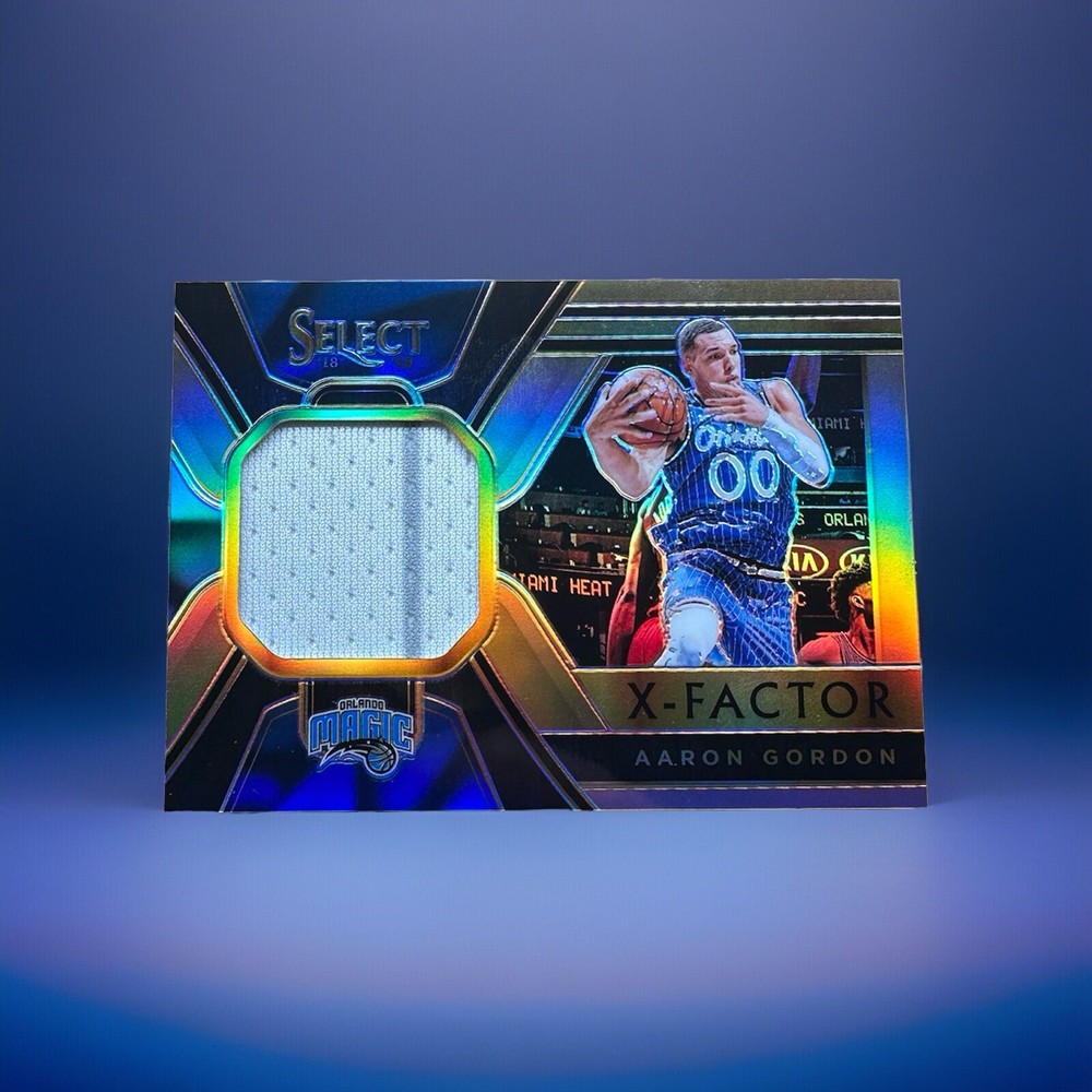 2018-19 Panini Select X-Factor Memorabilia Copper Prizm /49 Aaron Gordon #XF-ADG