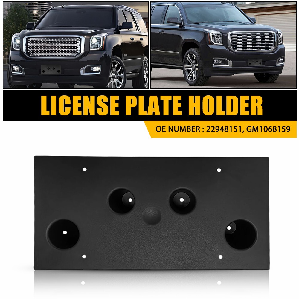 2015-2019 GMC Yukon Front License Plate Bracket GM1068159