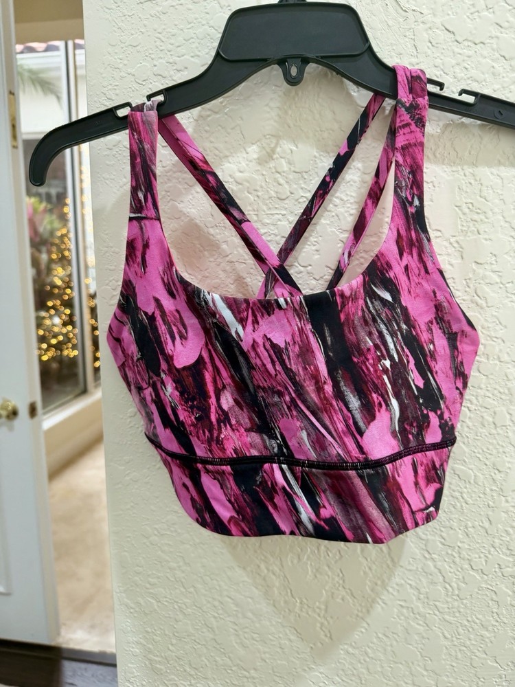 Lululemon Energy Bra Long Line Luxtreme Size 8.