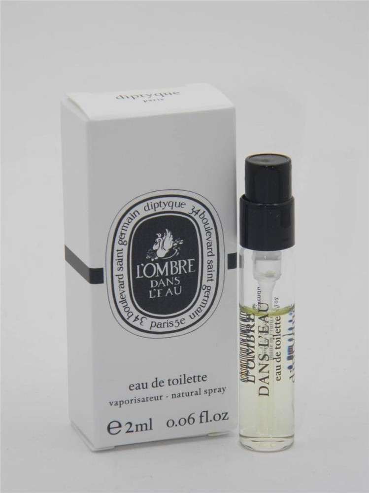 L'Ombre Dans L'Eau Eau de Toilette Spray .06 oz (Sample) NEW!