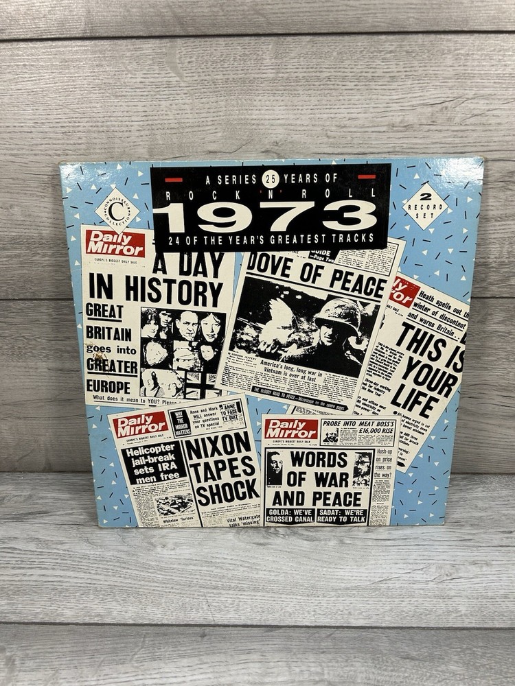 25 Years of Rock N Roll 1973 - Connoisseur Collection - 2LP - Gatefold - UK -