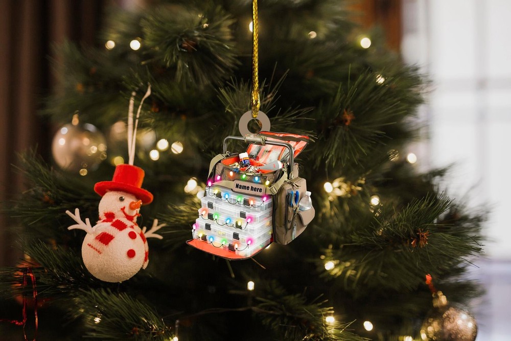 Personalized Mechanic Tools Set Acrylic Ornament Christmas Ornament