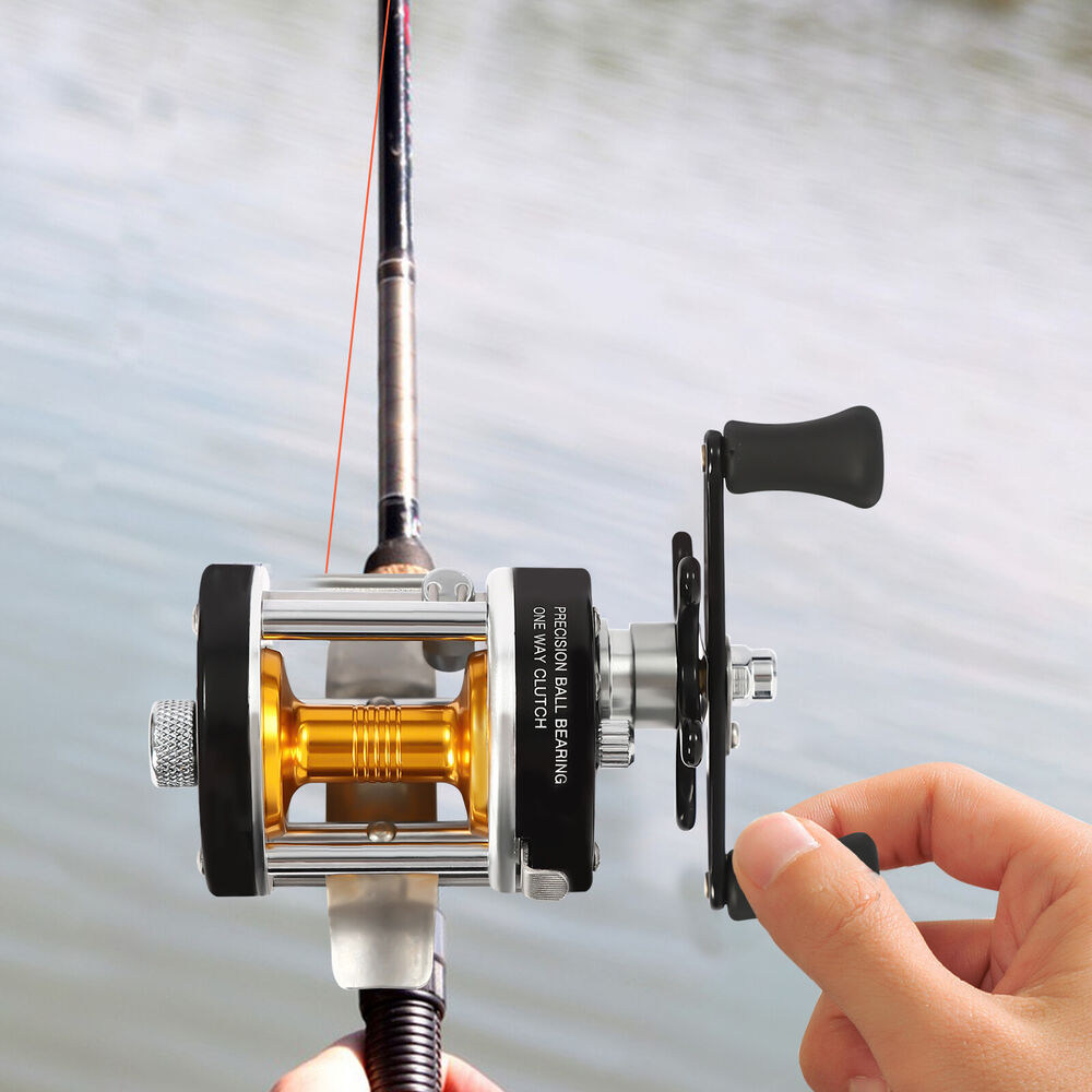 Conventional Reel Round Baitcasting Reel for Catfish Baitcasting Fishing Reel