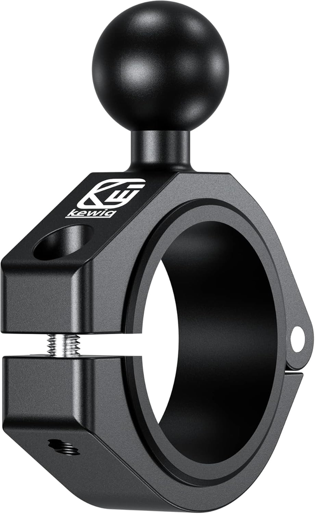 Aluminum Alloy Large Bar Clamp Mount 1 TPU Ball Fit ATV UTV Roll Cage round Size