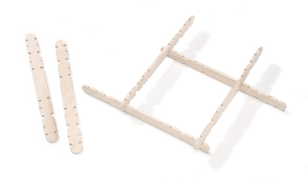 Wood Craft Sticks Natural 4.5 Inches