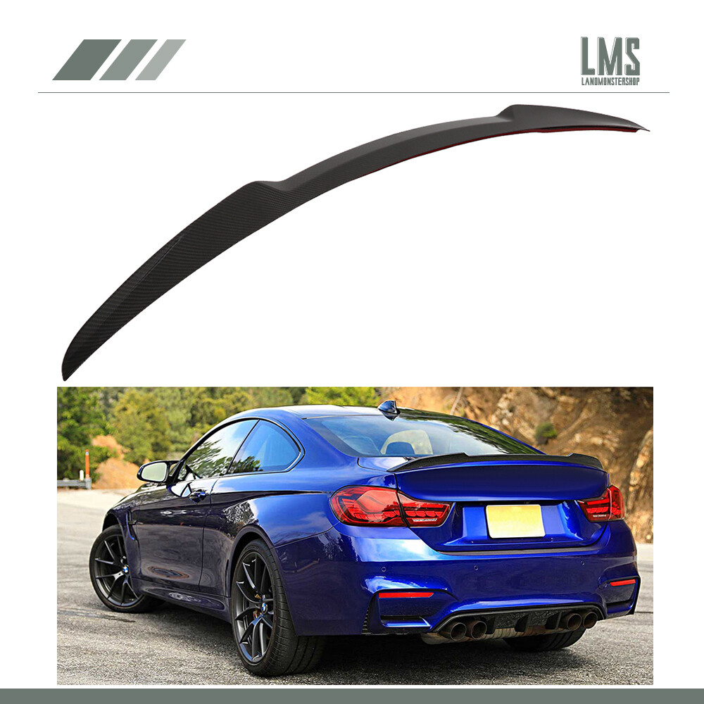 Fit For 2015+ BMW F82 M4 Coupe ONLY 100% Carbon Fiber Spoiler Lip