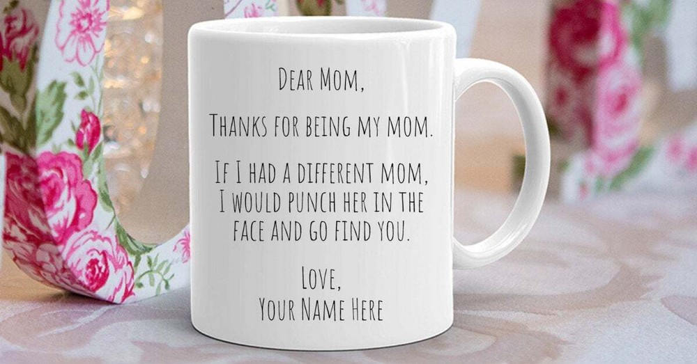 Gag Gift Cup From Favorite Child Gifts For Moms Who Like Fun Gifts To Give Your