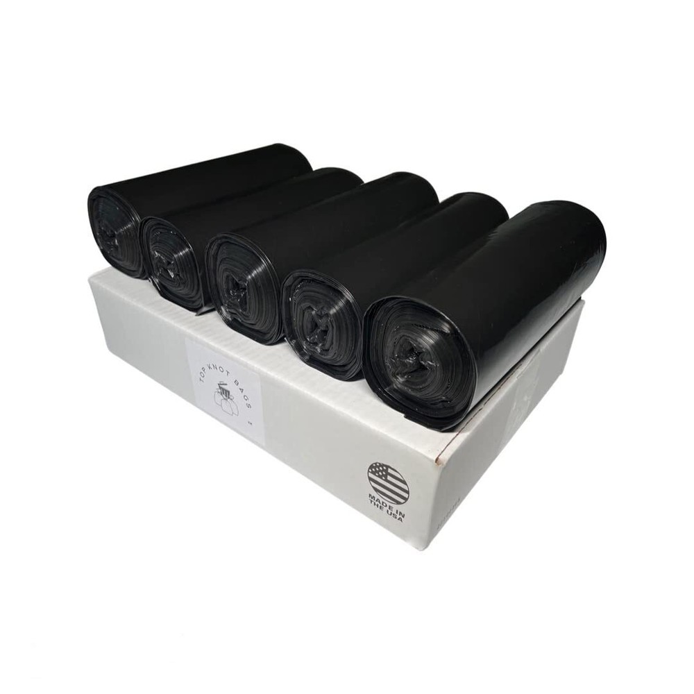 Top Knot Bags 45 Gallon Garbage Trash Bag 40X46