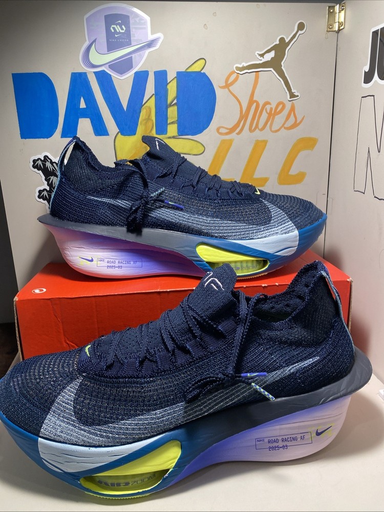 Size 12 - Nike Air Zoom Alphafly NEXT% 3 Obsidian Persian Viole Fd8311401 No Lid