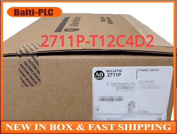New Factory Sealed 2711P-T12C4D2 / A Panelview Plus AB 2711PT12C4D2