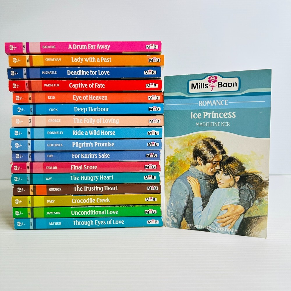 Romance Mills and Boon x 17 Paperback Book Bulk Lot Bundle Love Hot Reckless