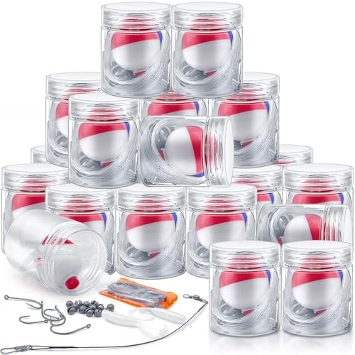 Mini Fishing Kits Bulk for Kids Age 9-14 Christmas Gifts Emergency Survival Gear 24 Pack