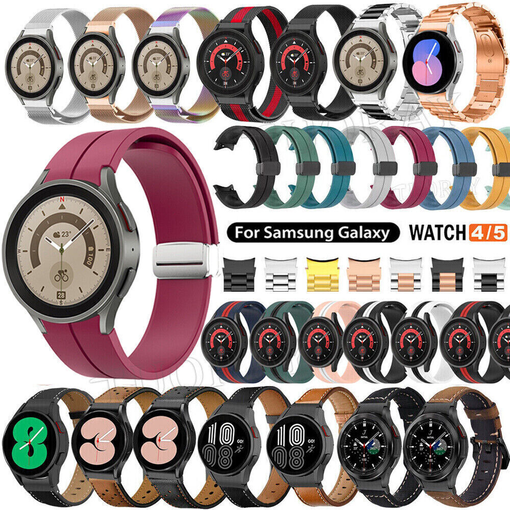 Strap For Samsung Galaxy Watch 5/5 Pro 45mm 40-44mm 4/4 Classic 42-46mm Bracelet