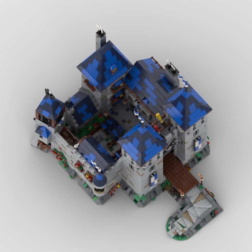 MOC-163712 Medieval Castle A Veritable Fortress Architecture Model 4421 Pcs