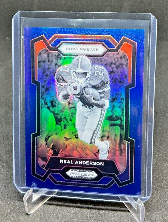 2024 Panini Prizm Draft Picks Neal Anderson Blue Prizm 94/199 #19 Football Card