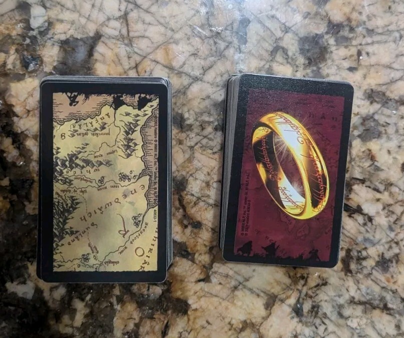 RISK Lord of the Rings Trilogy Edition 2002 Replacement Cards 126 Complete Set