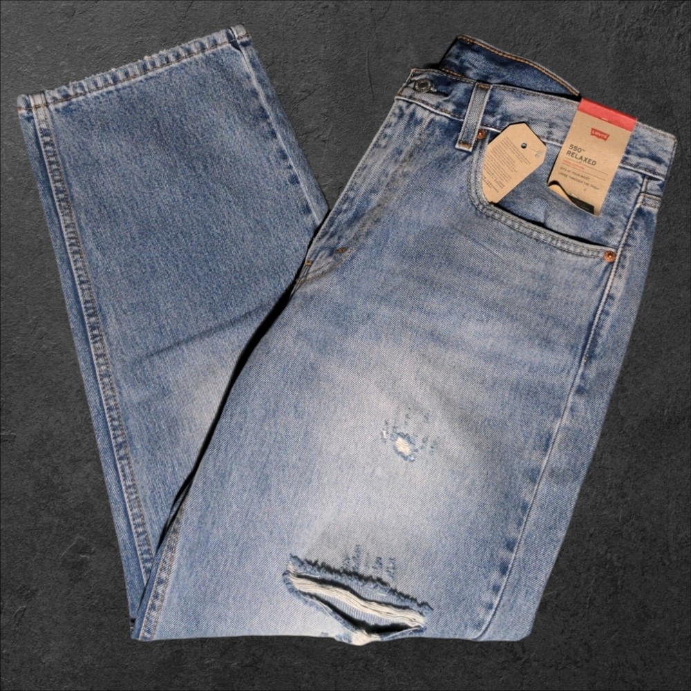Levi Strauss & Co. 550 Relaxed Fit Medium Wash Jeans Men's 34 X 29