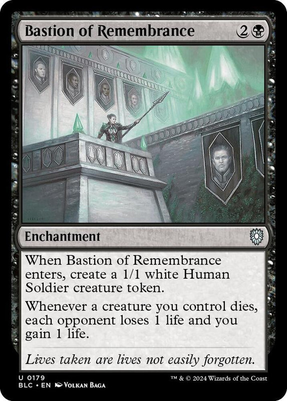 Bastion of Remembrance MTG BLC 0179 Uncommon NM