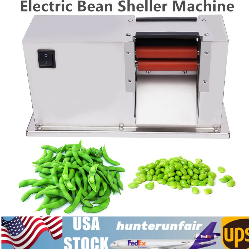 Commercial Beans Sheller Semi-automatic Peeler Electric Bean Pea Peeling Machine