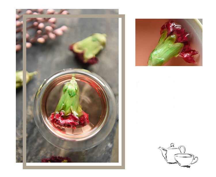 Super-grade Camellia Tea Carnation Flower Yunnan Dry Carnation Flower Herbal Tea