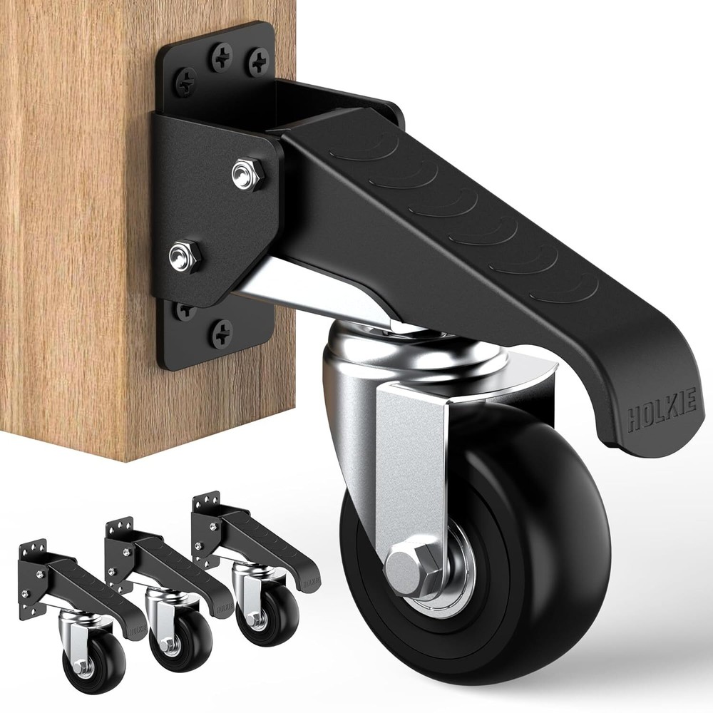 Retractable Casters Heavy Duty Casters with Lifting and Lowering Function