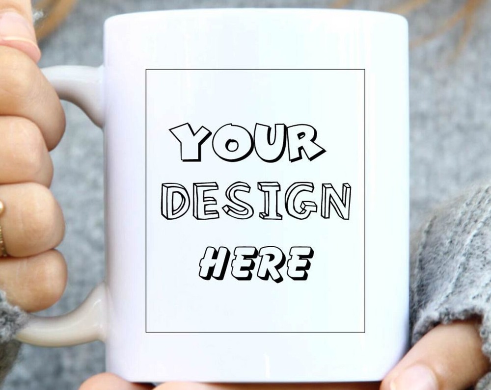 Personalized Mug Custom Mug Logo Mug Logo Branding Branding Branding Kit