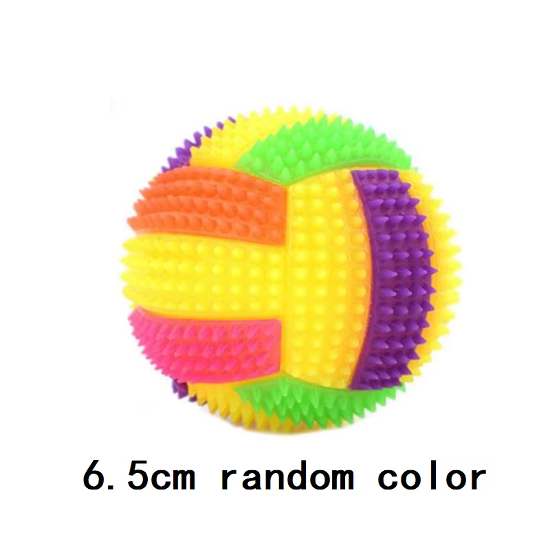 Glow-in-the-Dark Interactive Squeaky Soccer Ball Chew Toy for Dogs