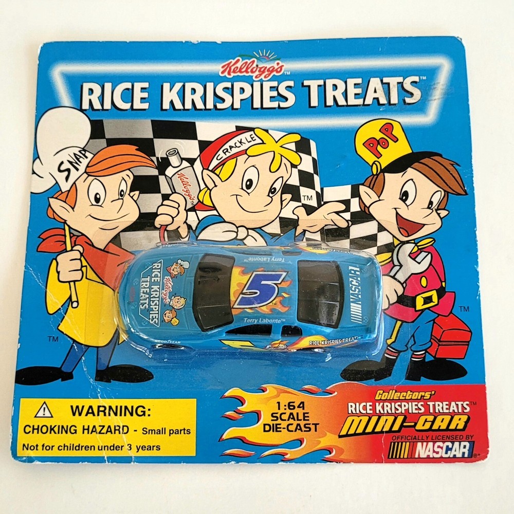 Kellogg's Rice Krispies Treats 1:64 Scale Die-Cast NASCAR Collectors Race Car