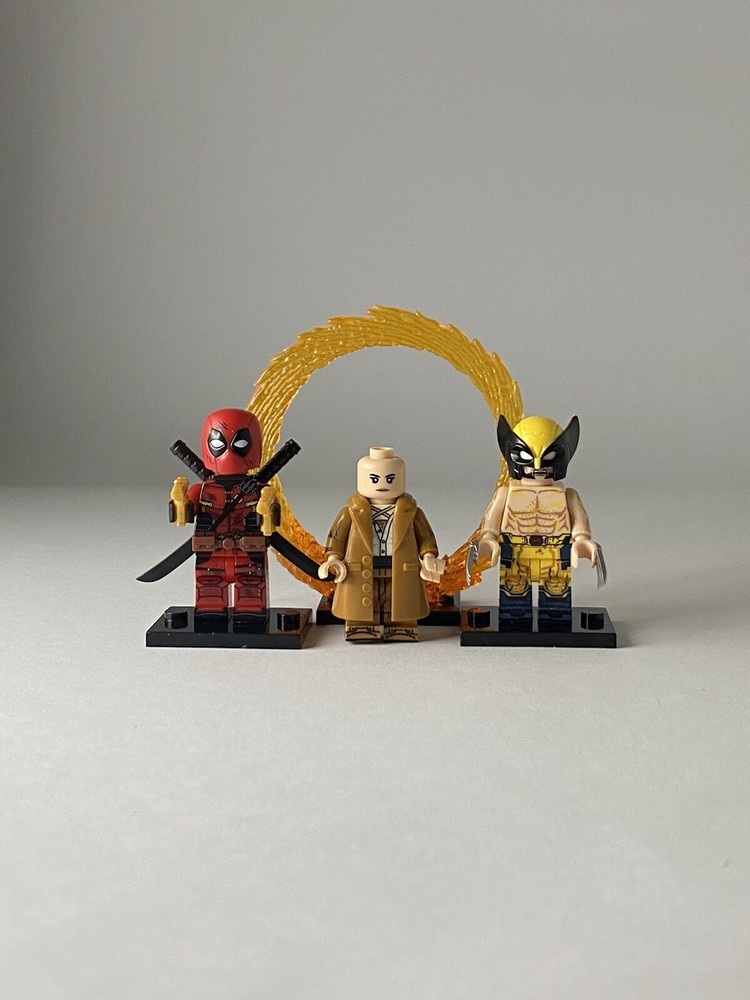Deadpool and Wolverine vs Cassandra Nova Lego X-Men Action Figure