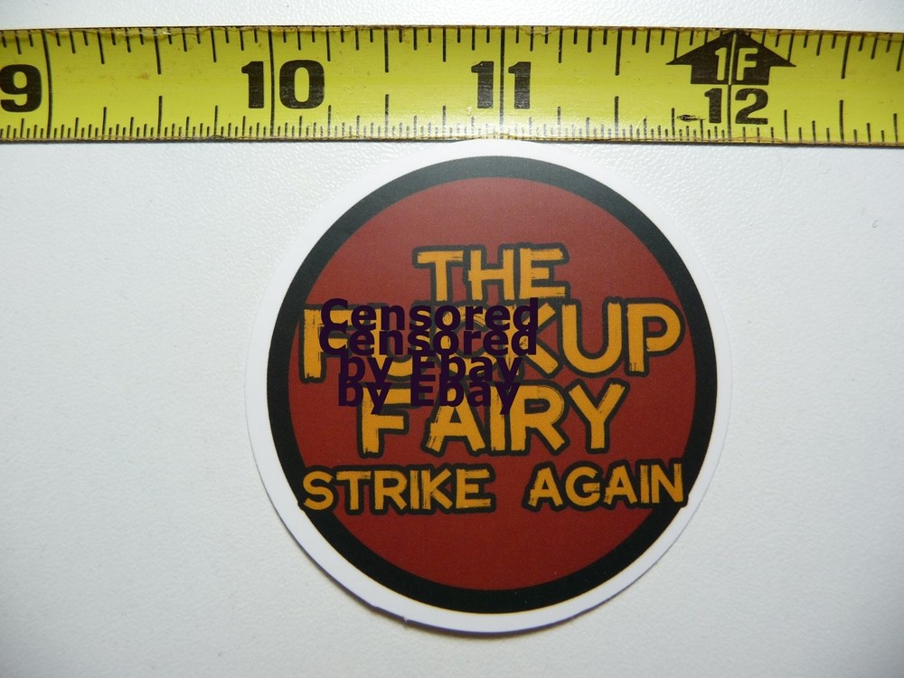 Funny Sarcastic F**k Up Fairy Worker Job Skill Decal Sticker