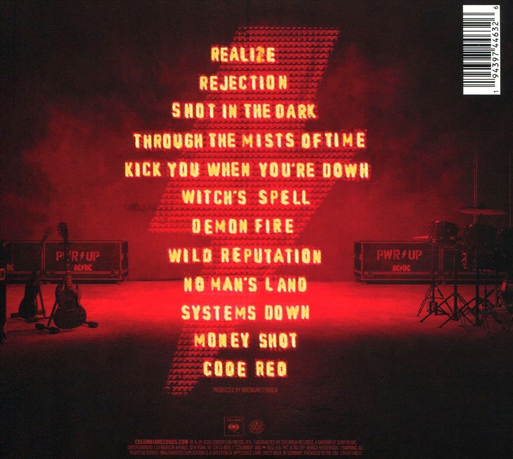 AC/DC POWER UP NEW CD