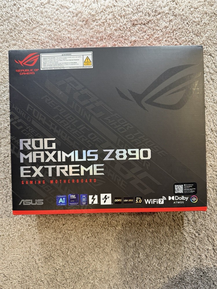 ⚡️ASUS ROG MAXIMUS Z890 EXTREME placa base Intel Z890 LGA 1851 E-ATX ⚡️