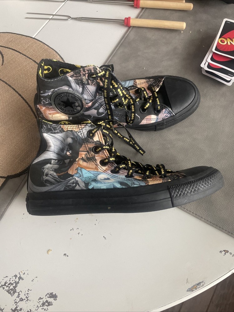 Converse Batman Sneakers Inspired by The Dark Knight