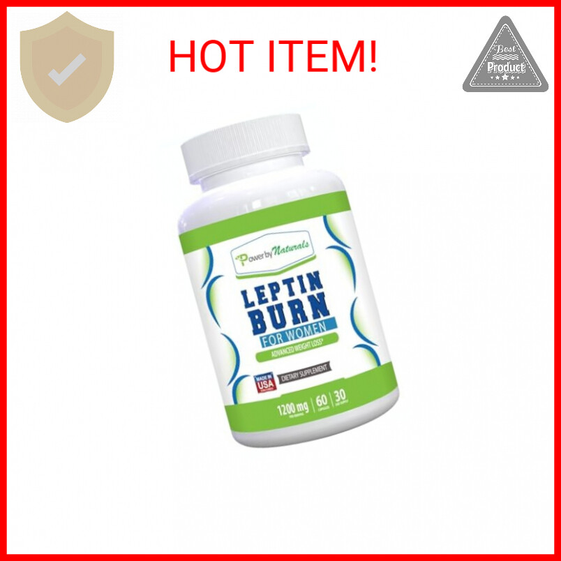 Power By Naturals Leptin Burn - Advanced Leptin Supplements for Women – Appetite