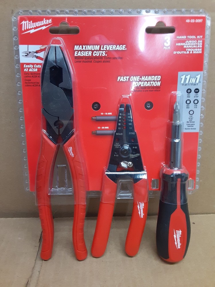 Milwaukee 3 Pc. Hand Tool Kit 28-22-3097