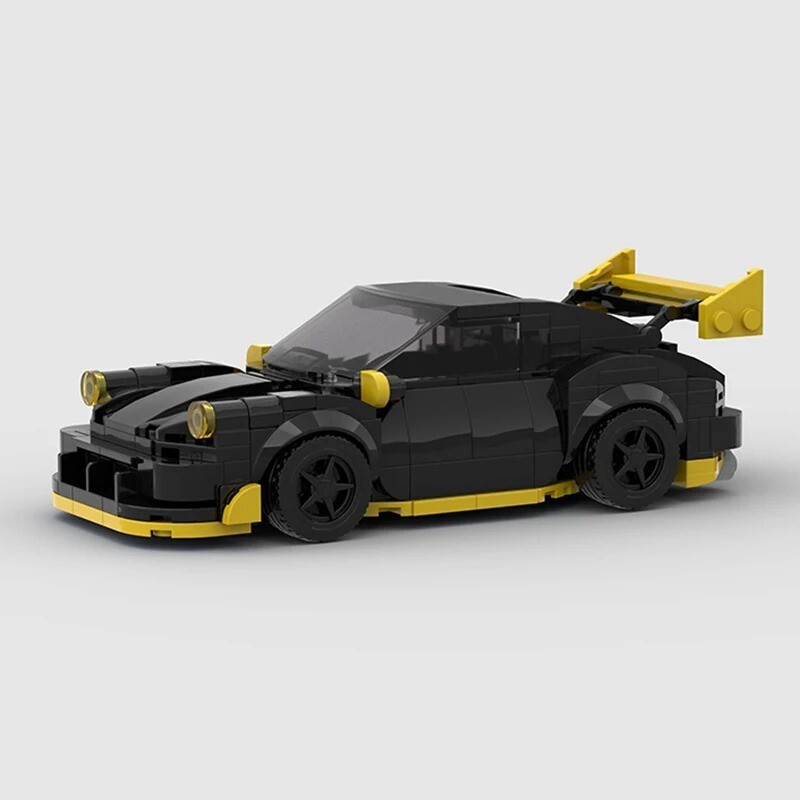LEGO MOC Porsche Black 911 Speed Champions Car Fast Delivery Great Gift Idea