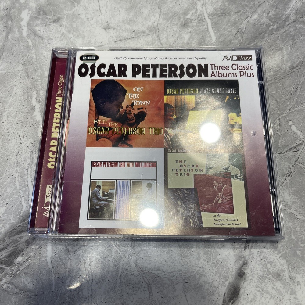 Oscar Peterson 3 Classic Albums CD Set Jazz Soul Blues Free P&P