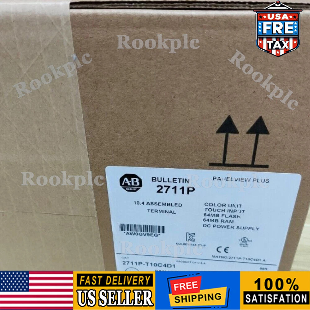 Allen Bradley IN BOX 2711P-T10C4D1 Plus 10.4