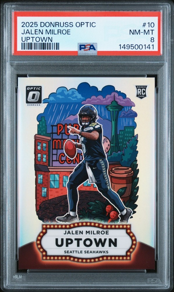 2025 Panini Donruss Optic - Uptowns Jalen Milroe #10 (RC)
