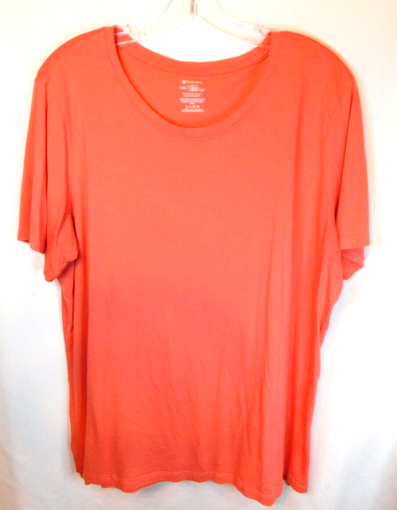 Members Mark Womens Pink XXL Pullover Tee Soft Comfort Fit-image