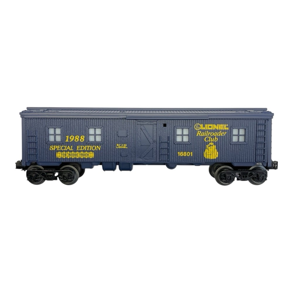 Lionel 6-16801 1988 Railroader Club Bunker Car O/O27 Gauge
