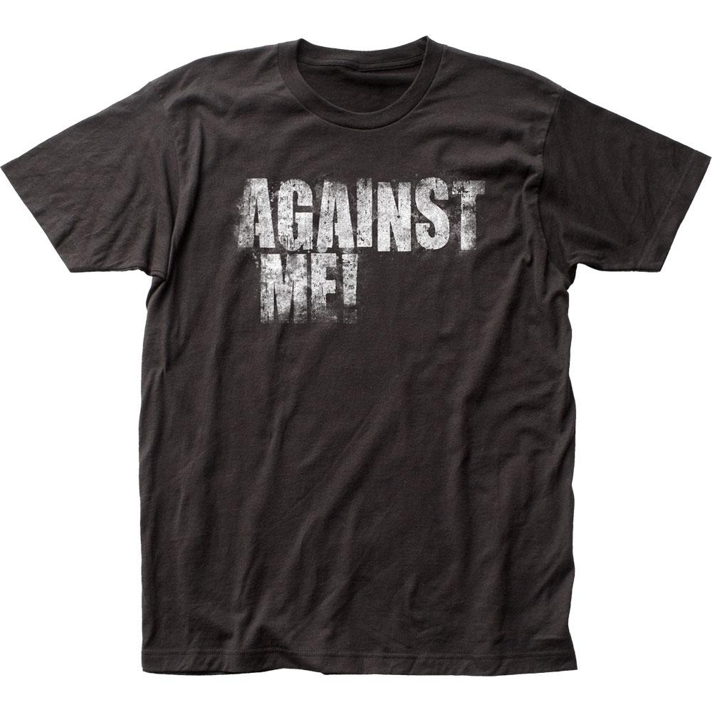 Against Me! Logo T Shirt Black