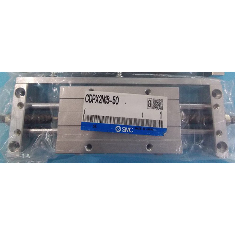 One New SMC CDPX2N15-50 Double rod sliding cylinder Fast Delivery #E8