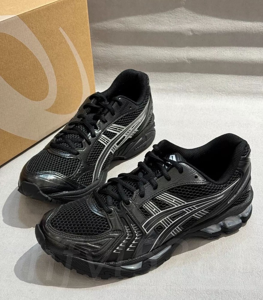 1201A019-006 Asics Gel Kayano 14 'Black Pure Silver' Men's Sports Shoes