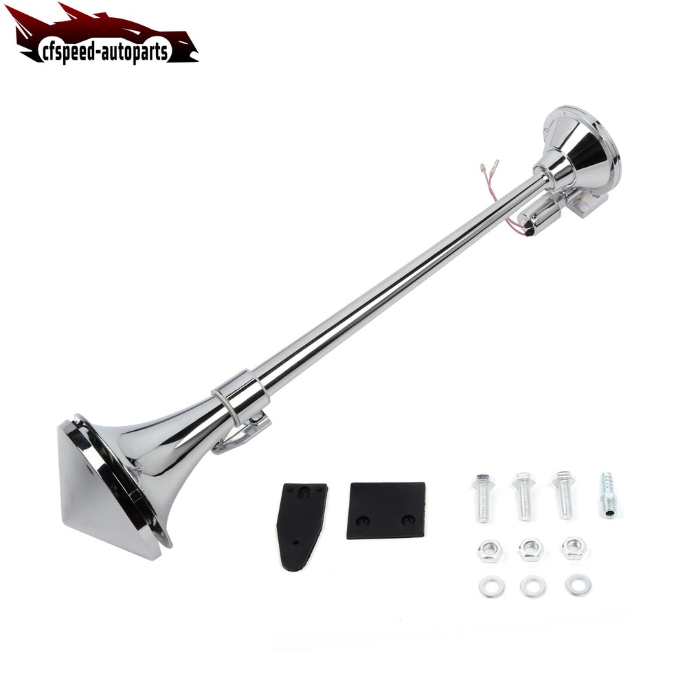 150DB Chrome Train Air Horn Kit with 27