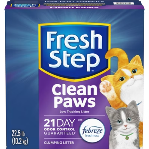 Fresh Step Multi-Cat Litter with Febreze Odor Control 22.5 lb