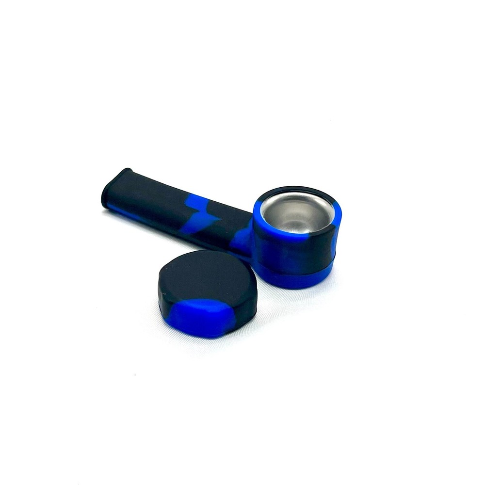 Discreet Silicone Smoking Pipe- Rubber Silicone
