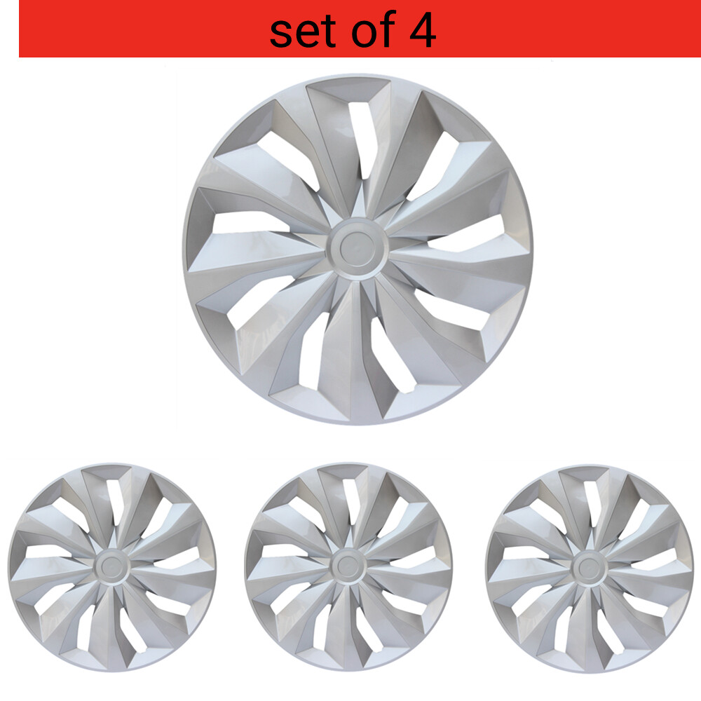 R13 Custom Wheel Covers 13 Inch Glossy  Fits Hyundai Accent 1999-2010 (Set of 4)
