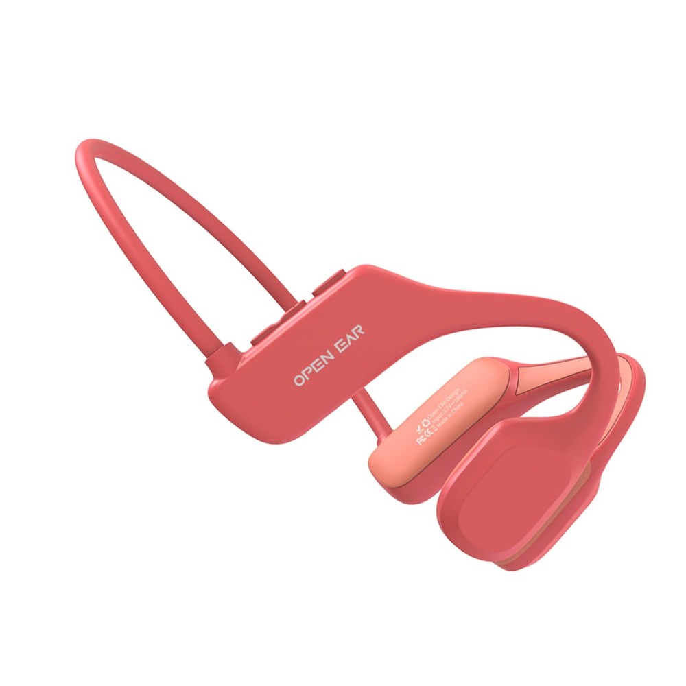 Bone Conduction Headphones, Wireless Bluetooth 5.2, Open Ear, Waterproof, Black