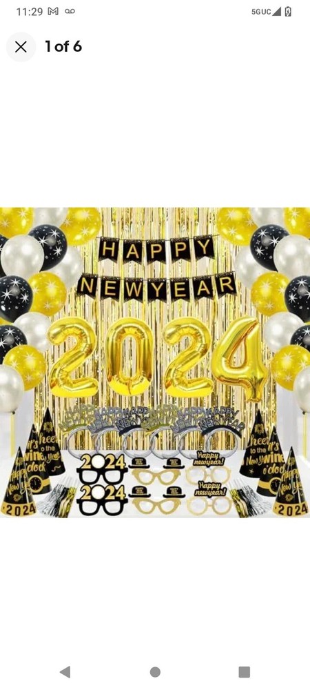 New Years Eve Party Supplies 2024-image
